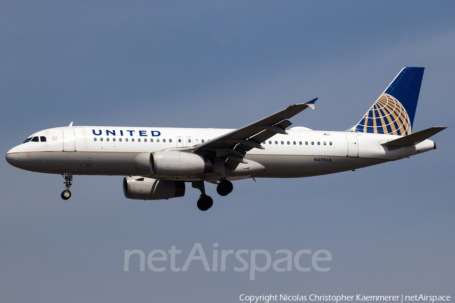 United Airlines Airbus A320-232 (N419UA) | Photo 161233
