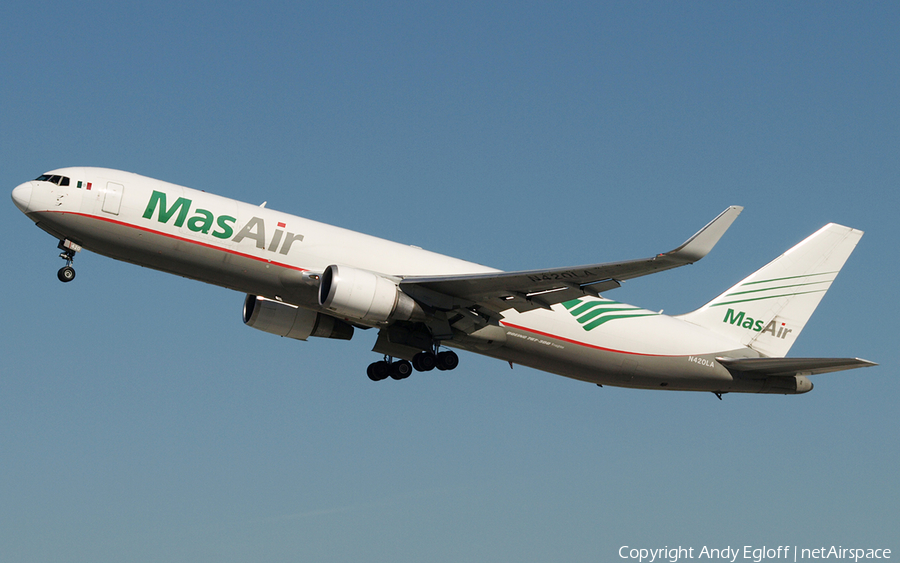 Mas Air Cargo Boeing 767-316F(ER) (N420LA) | Photo 362275