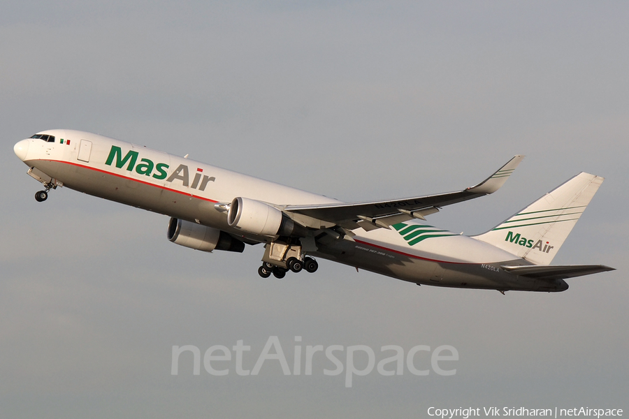 Mas Air Cargo Boeing 767-316F(ER) (N420LA) | Photo 7357