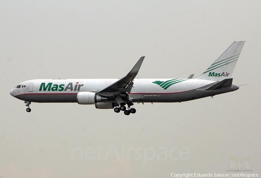 Mas Air Cargo Boeing 767-316F(ER) (N420LA) | Photo 414745