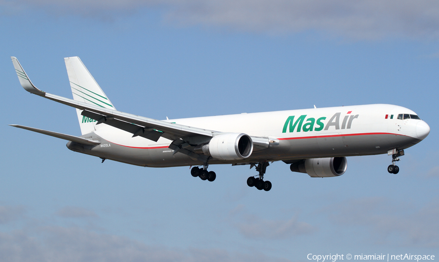 Mas Air Cargo Boeing 767-316F(ER) (N420LA) | Photo 1263