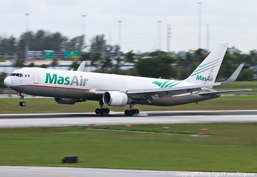 Mas Air Cargo Boeing 767-316F(ER) (N420LA) | Photo 397282