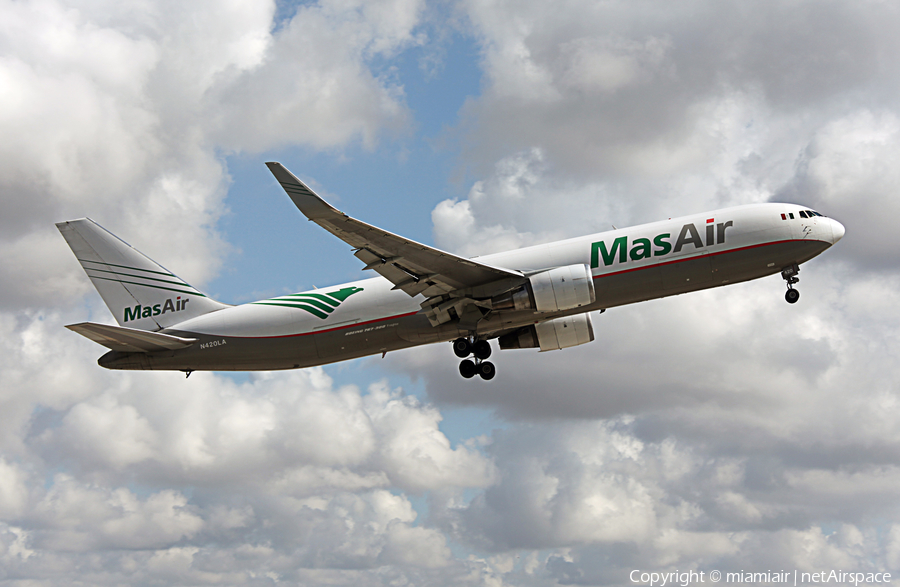 Mas Air Cargo Boeing 767-316F(ER) (N420LA) | Photo 5365