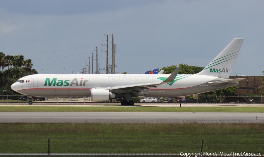 Mas Air Cargo Boeing 767-316F(ER) (N420LA) | Photo 583475