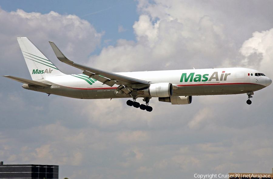 Mas Air Cargo Boeing 767-316F(ER) (N420LA) | Photo 95125