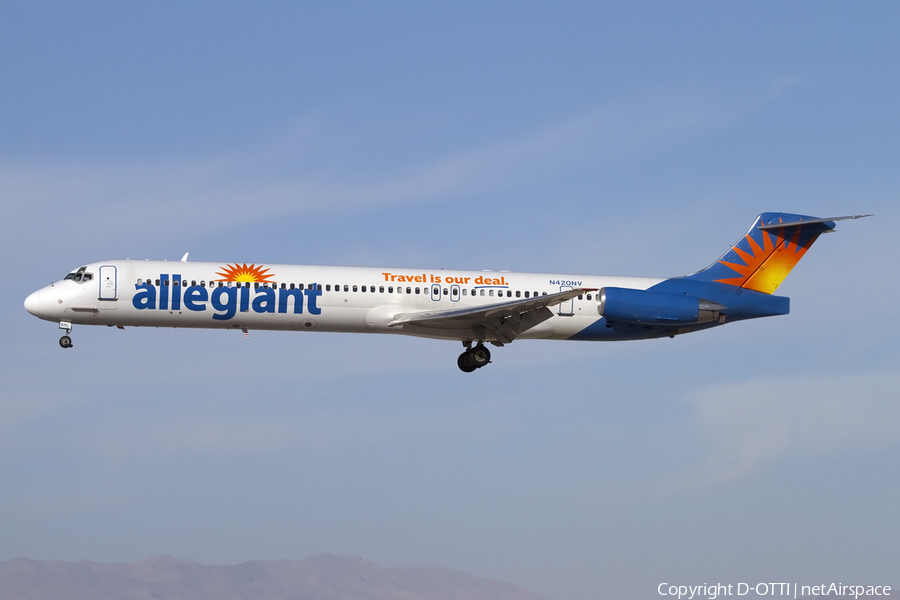 Allegiant Air McDonnell Douglas MD-83 (N420NV) | Photo 425722