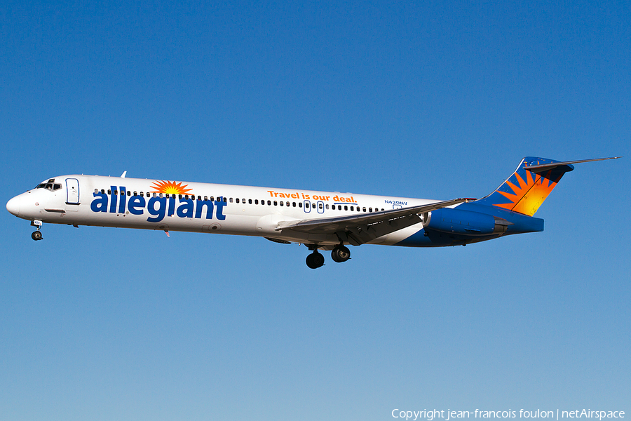 Allegiant Air McDonnell Douglas MD-83 (N420NV) | Photo 97756