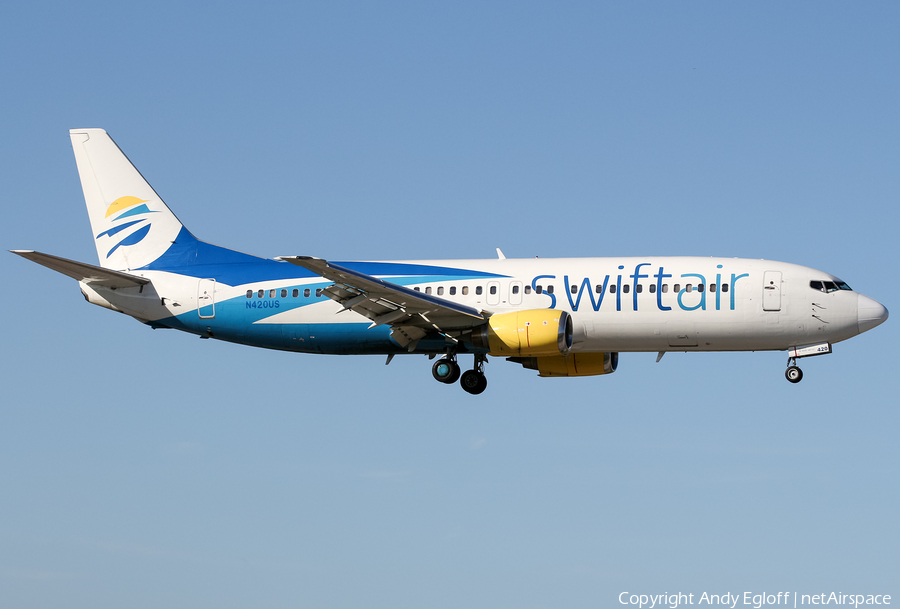 Swiftair Boeing 737-401 (N420US) | Photo 374996