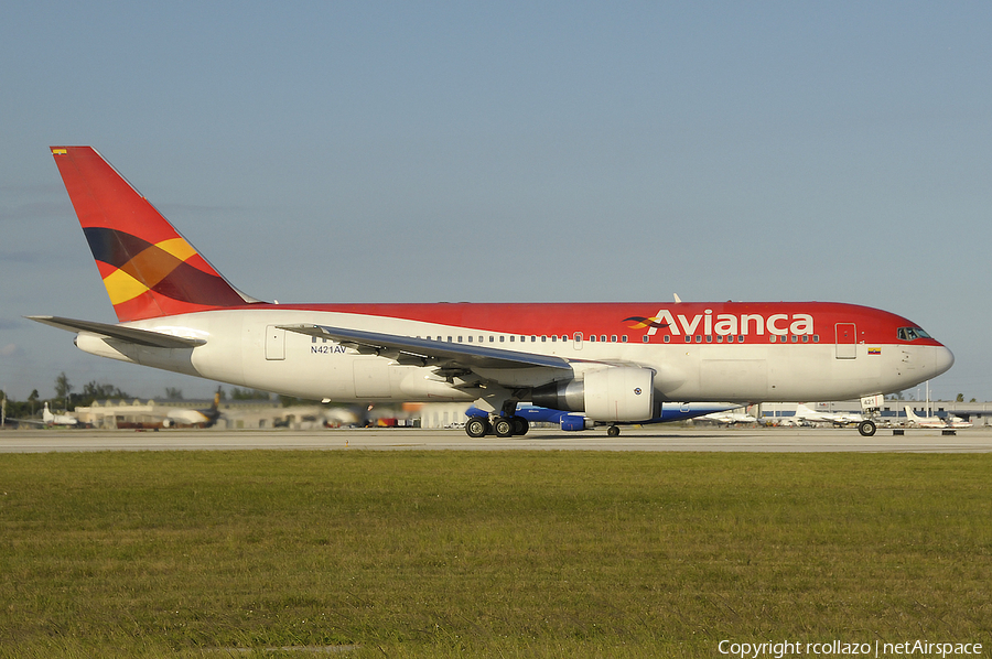 Avianca Boeing 767-2B1(ER) (N421AV) | Photo 20362