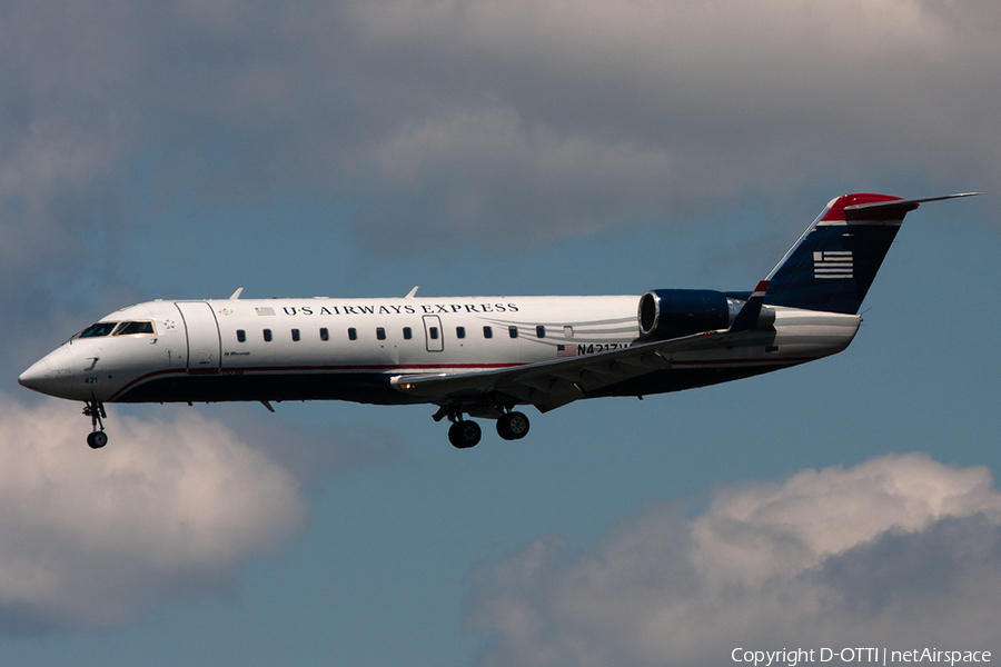 US Airways Express (Air Wisconsin) Bombardier CRJ-200ER (N421ZW) | Photo 259813