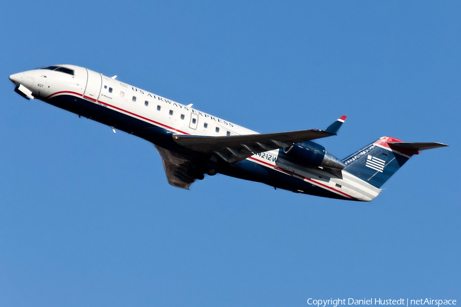 US Airways Express (Air Wisconsin) Bombardier CRJ-200ER (N421ZW) | Photo 666631