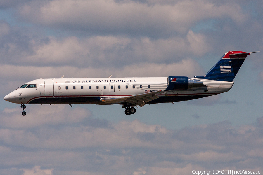 US Airways Express (Air Wisconsin) Bombardier CRJ-200LR (N422AW) | Photo 259820
