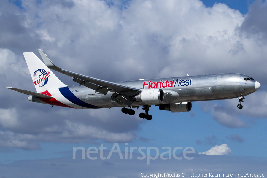 Florida West International Airlines Boeing 767-346F(ER) (N422LA) | Photo 122249