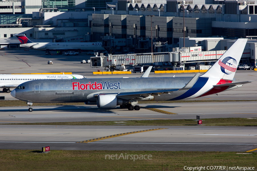 Florida West International Airlines Boeing 767-346F(ER) (N422LA) | Photo 37522