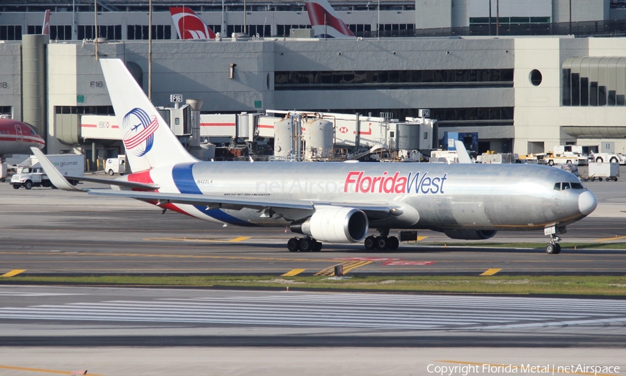 Florida West International Airlines Boeing 767-346F(ER) (N422LA) | Photo 583495