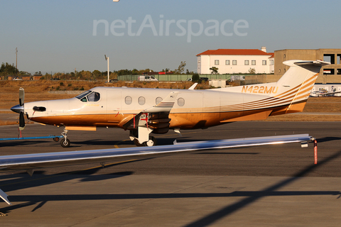 (Private) Pilatus PC-12/45 (N422MU) at  Cascais Municipal - Tires, Portugal