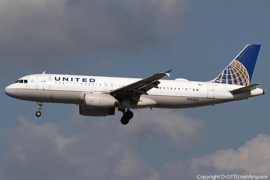 United Airlines Airbus A320-232 (N422UA) | Photo 143970