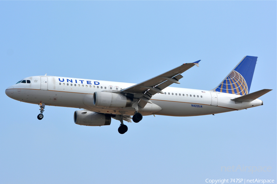 United Airlines Airbus A320-232 (N422UA) | Photo 48187