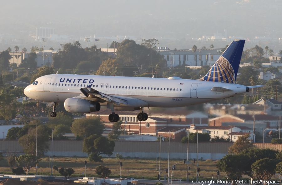United Airlines Airbus A320-232 (N422UA) | Photo 615220