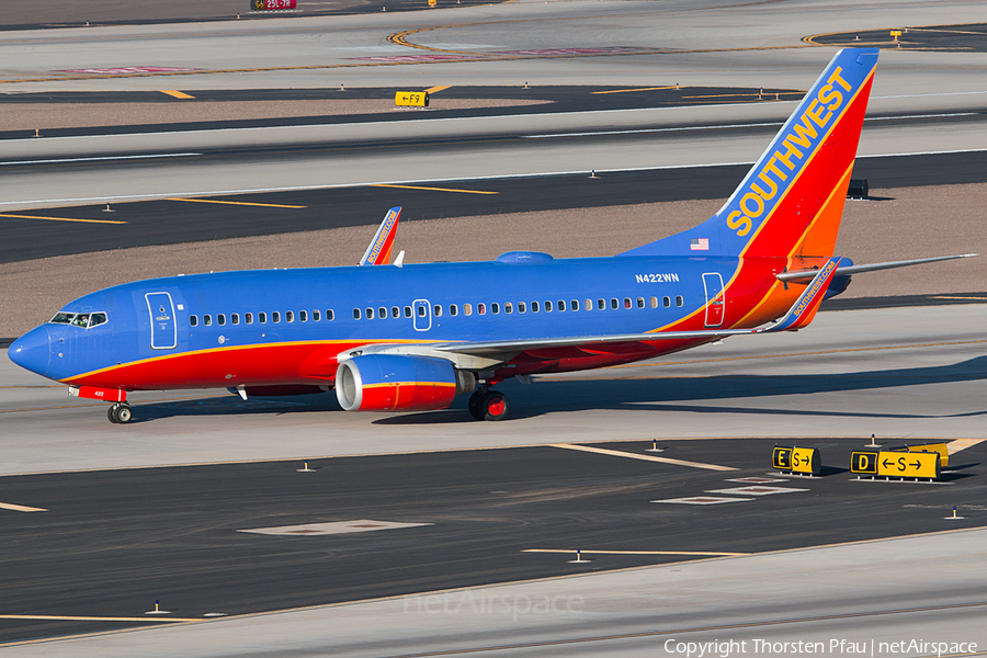 Southwest Airlines Boeing 737-7H4 (N422WN) | Photo 61440