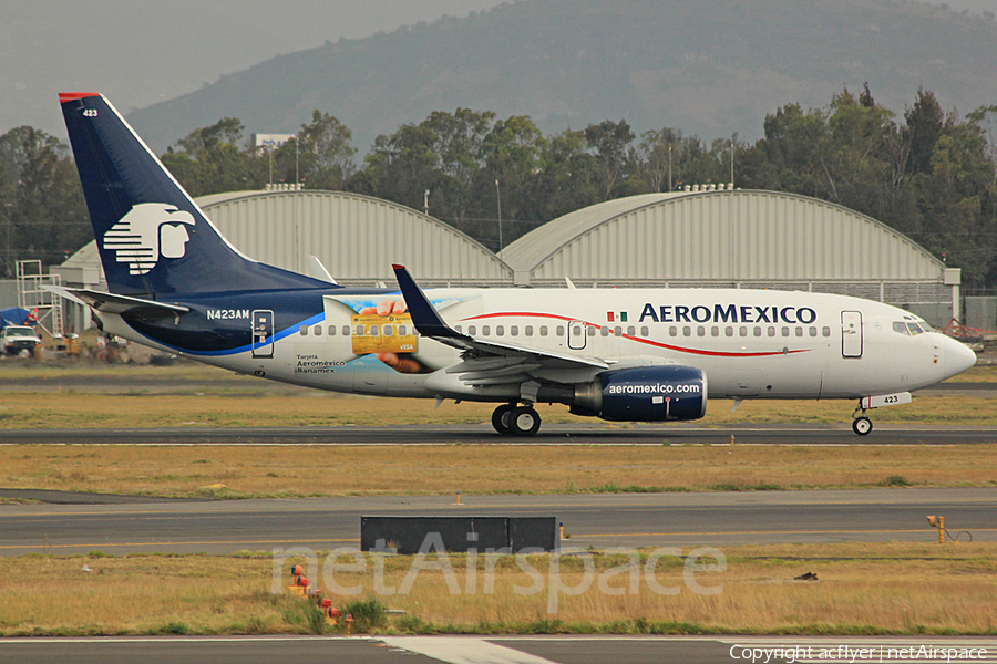 AeroMexico Boeing 737-73V (N423AM) | Photo 399068