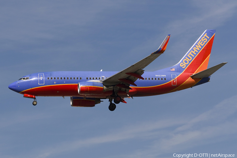 Southwest Airlines Boeing 737-7H4 (N423WN) | Photo 279811