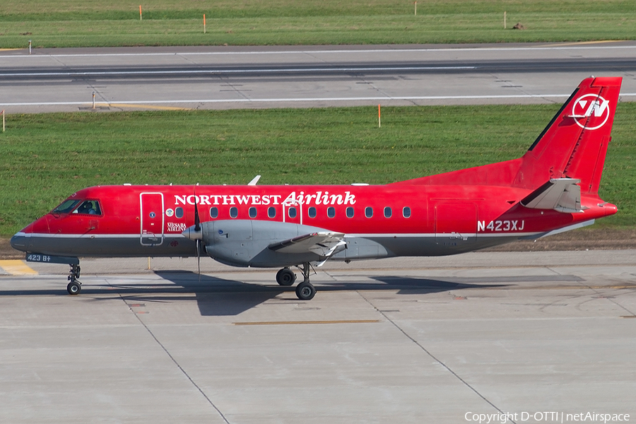 Northwest Airlink (Mesaba Airlines) SAAB 340B+ (N423XJ) | Photo 191154