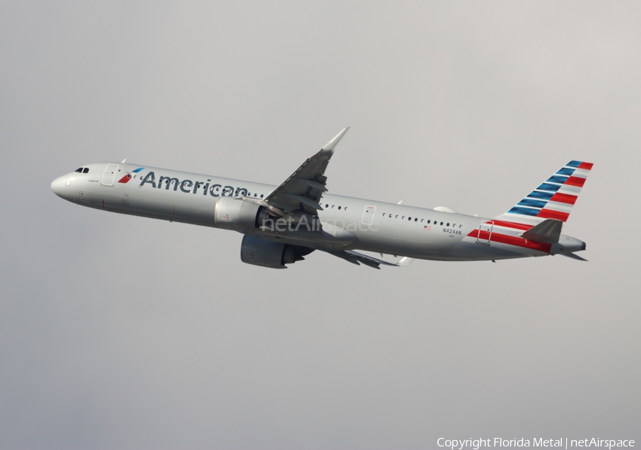 American Airlines Airbus A321-253NX (N424AN) | Photo 483068