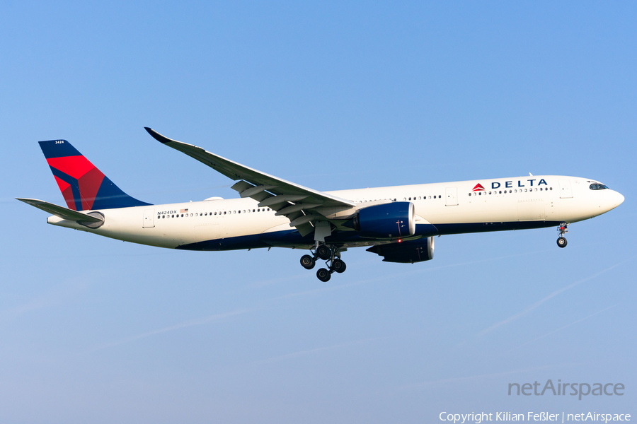 Delta Air Lines Airbus A330-941N (N424DX) | Photo 678637