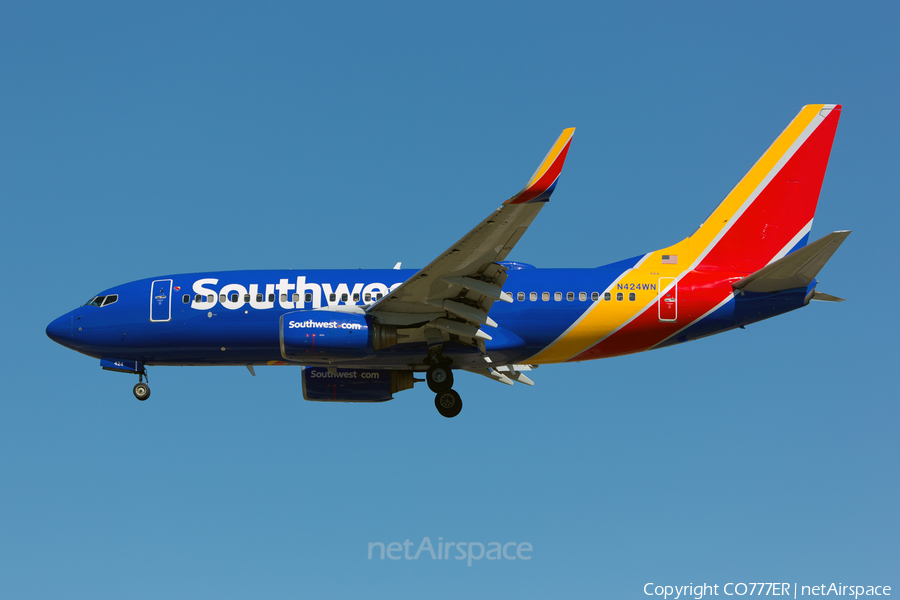 Southwest Airlines Boeing 737-7H4 (N424WN) | Photo 194930