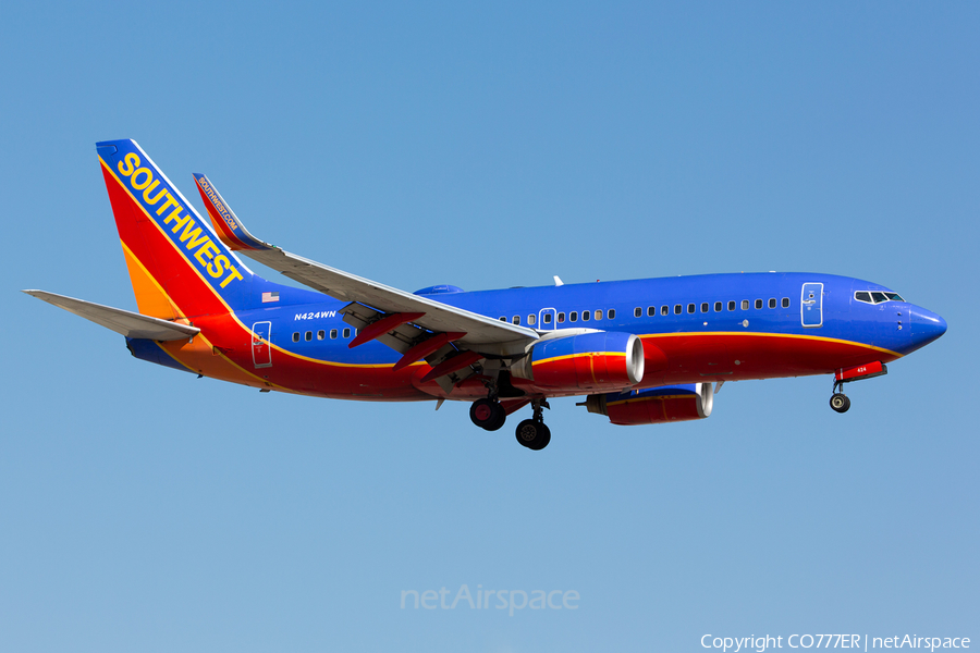 Southwest Airlines Boeing 737-7H4 (N424WN) | Photo 137631