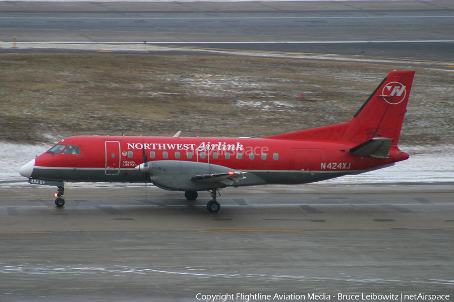 Northwest Airlink (Mesaba Airlines) SAAB 340B+ (N424XJ) | Photo 183795
