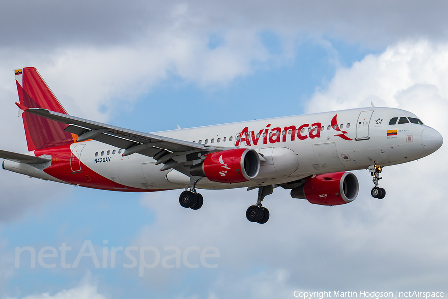 Avianca Airbus A320-214 (N426AV) | Photo 315358
