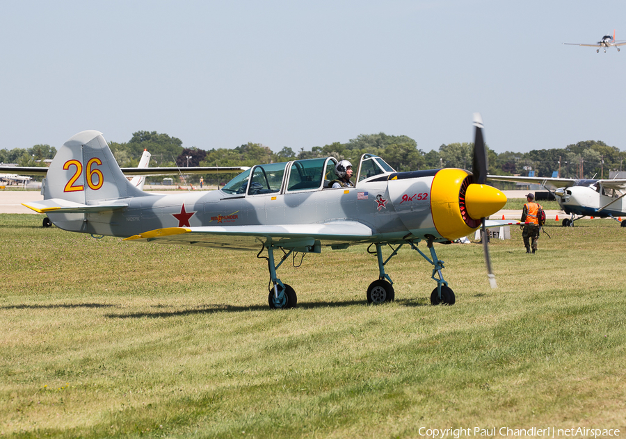 (Private) Yakovlev Yak-52 (N426YK) | Photo 86625