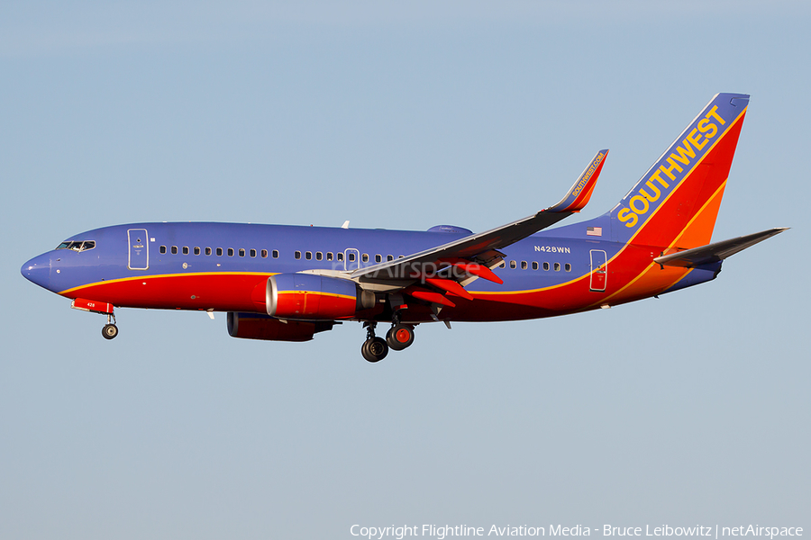 Southwest Airlines Boeing 737-7H4 (N428WN) | Photo 102024