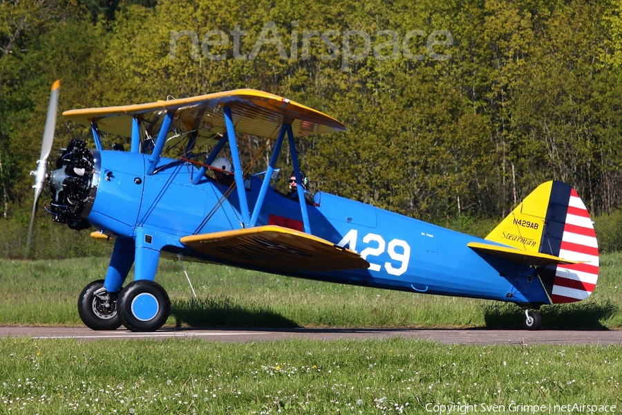 (Private) Boeing Stearman A75N1 (N429AB) | Photo 450758