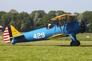 (Private) Boeing Stearman A75N1 (N429AB) at  Itzehoe - Hungriger Wolf, Germany