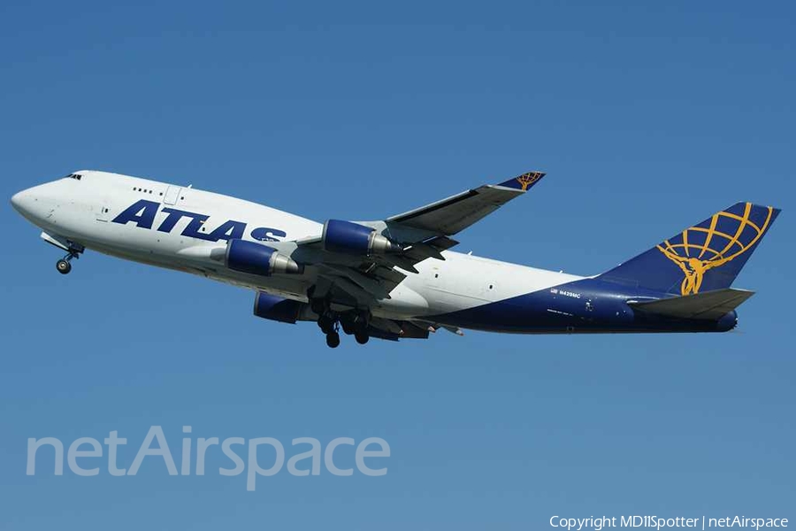 Atlas Air Boeing 747-481(BCF) (N429MC) | Photo 12796