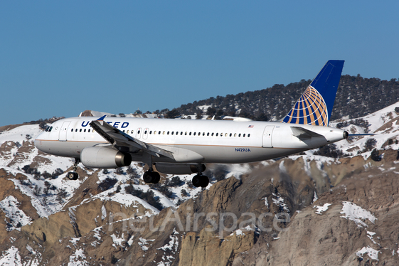 United Airlines Airbus A320-232 (N429UA) at  Eagle - Vail, United States