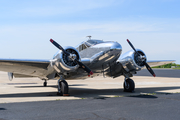 (Private) Beech D18S (N42C) at  Waterbury–Oxford, United States