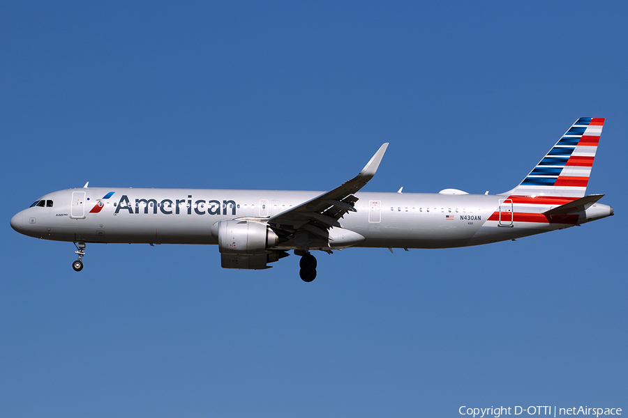 American Airlines Airbus A321-253NX (N430AN) | Photo 538800