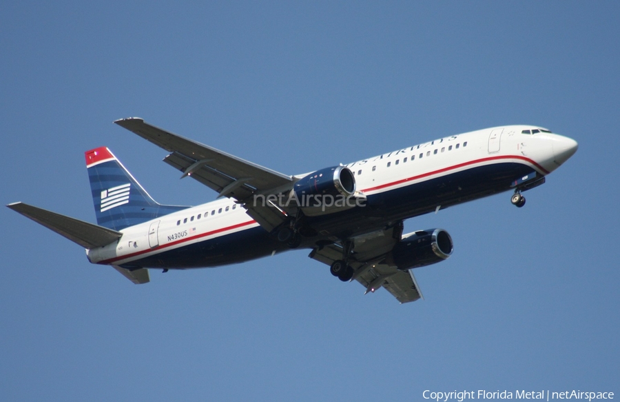 US Airways Boeing 737-4B7 (N430US) | Photo 300436