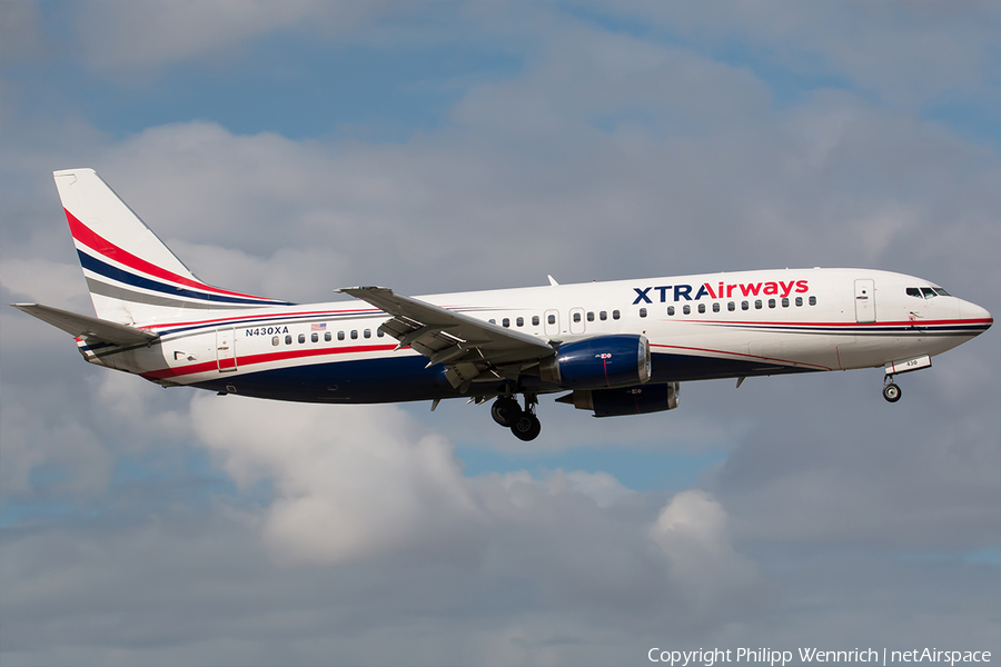 Xtra Airways Boeing 737-484 (N430XA) | Photo 137736