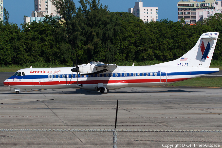 American Eagle ATR 72-212 (N431AT) | Photo 216207