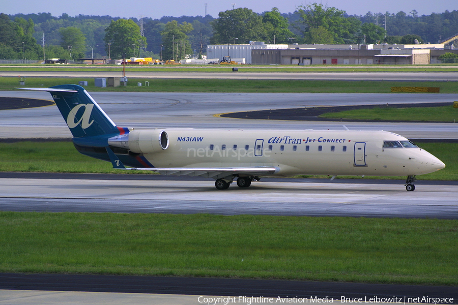 AirTran Jet Connect (Air Wisconsin) Bombardier CRJ-200LR (N431AW) | Photo 151896