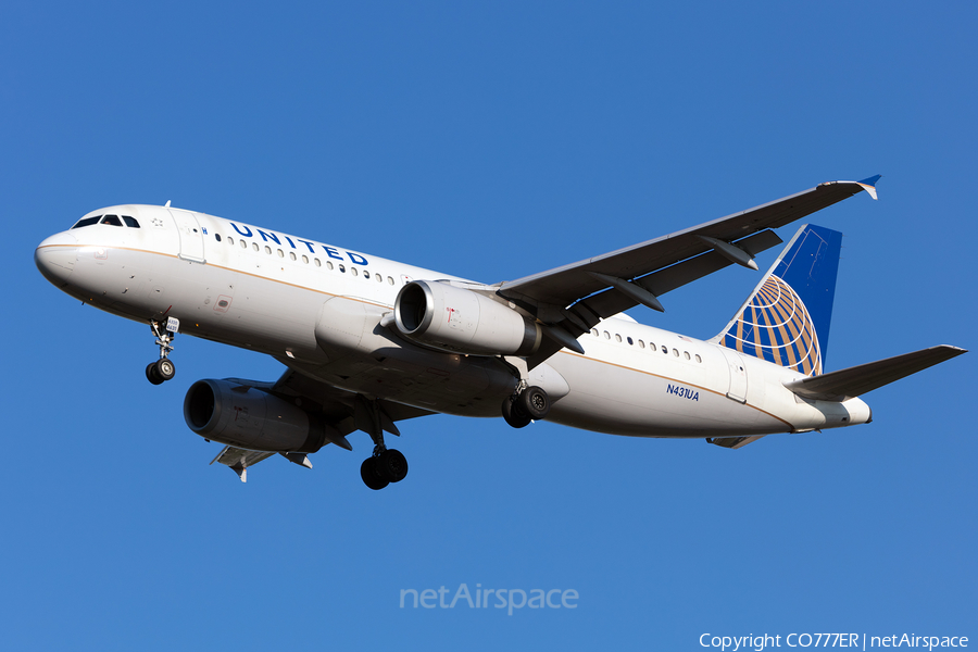 United Airlines Airbus A320-232 (N431UA) | Photo 265026