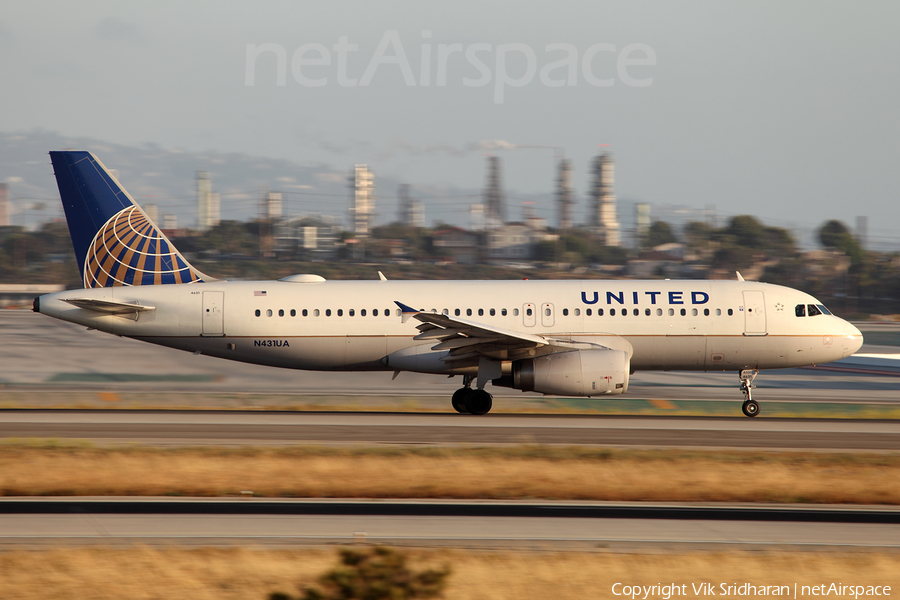 United Airlines Airbus A320-232 (N431UA) | Photo 77768