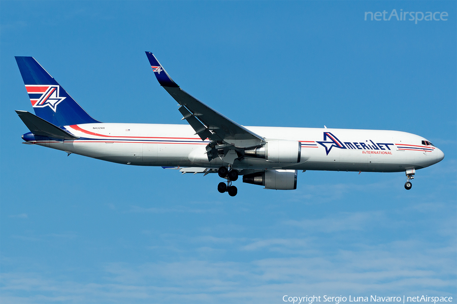 Amerijet International Boeing 767-323(ER)(BDSF) (N432AX) | Photo 498806