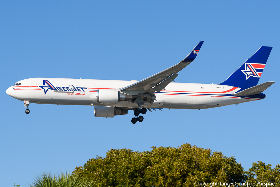 Amerijet International Boeing 767-323(ER)(BDSF) (N432AX) | Photo 491032