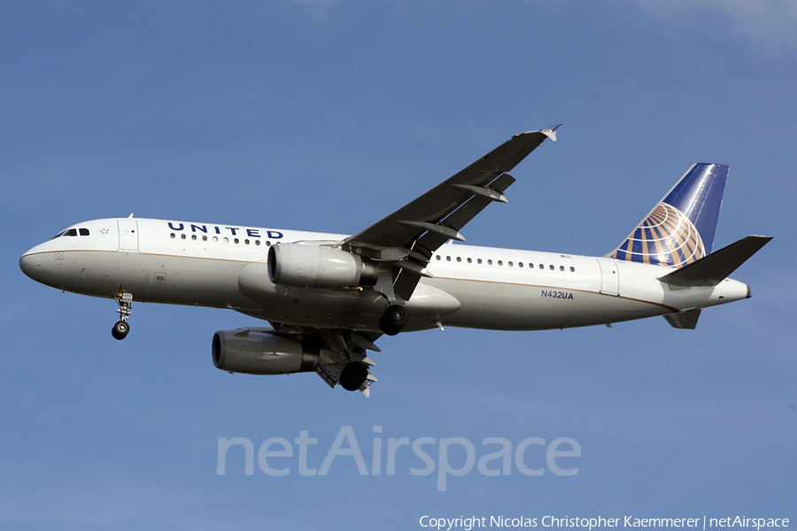 United Airlines Airbus A320-232 (N432UA) | Photo 161231